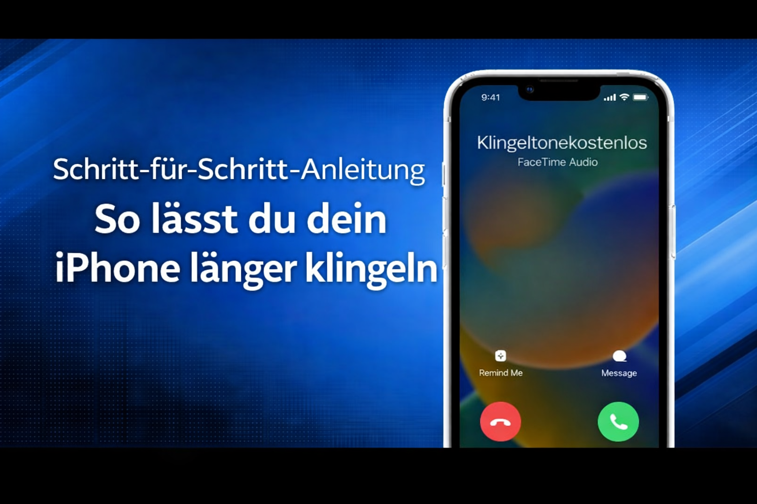 Schritt-für-Schritt-Anleitung So lässt du dein iPhone länger klingeln