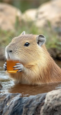 capybara hintergrundbild