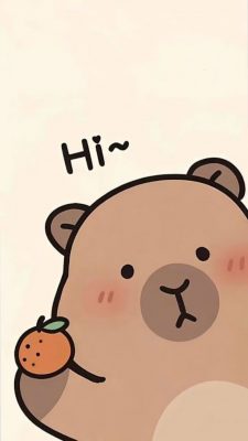 capybara hintergrundbild