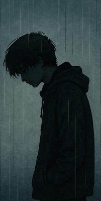 sad anime hintergrundbilder