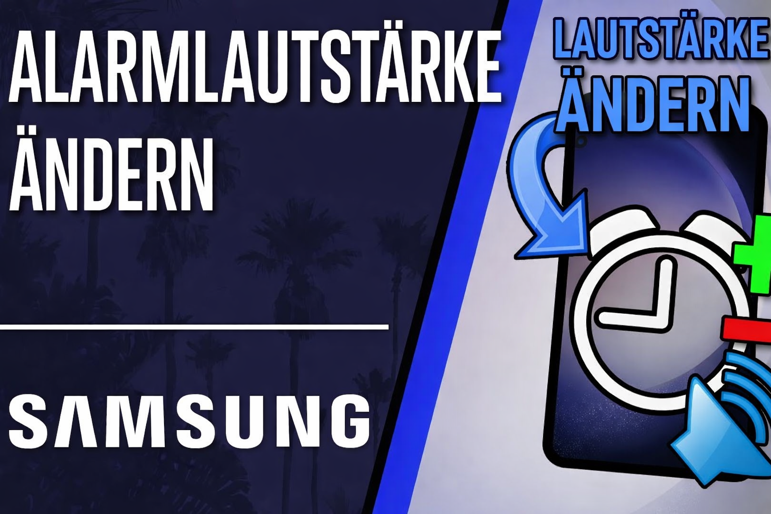 So reduziert man die Wecker-Lautstärke auf einem Samsung-Handy