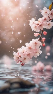 hintergrundbild kirschblüte
