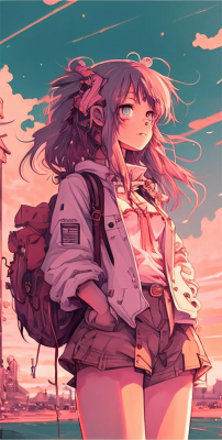 hintergrundbilder anime mädchen