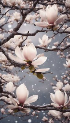 hintergrundbilder magnolien